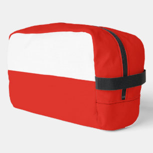 Poland flag dopp kit