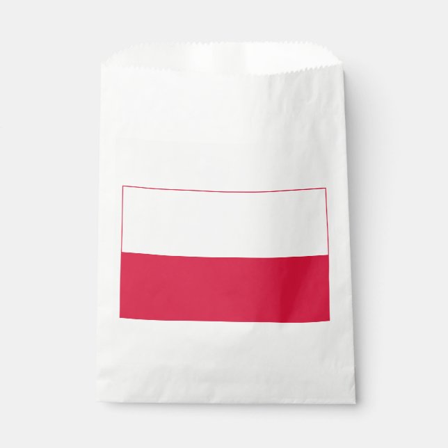 Poland Flag Favour Bag (Front)