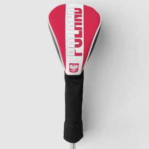 Poland Flag Gorgeous Patriotic Golf Head Cover