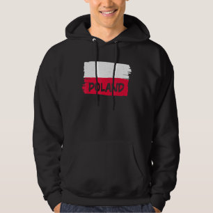 Poland Flag Hoodie
