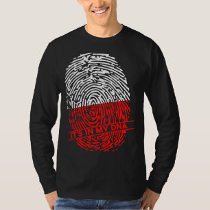 Poland Flag In My DNA Polish T-Shirt