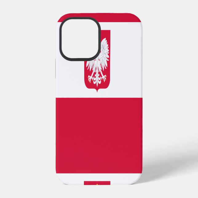 Poland Flag iPhone Case (Back)
