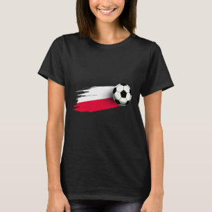 Poland Flag Jersey Polish Soccer Team Polish T-Shirt