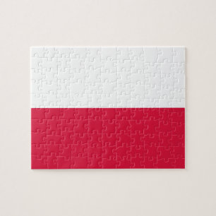Poland Flag Jigsaw Puzzle