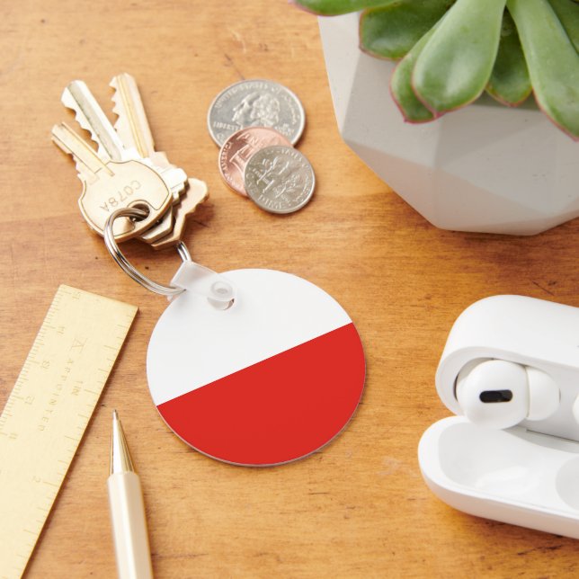 Poland flag key ring (Desk)