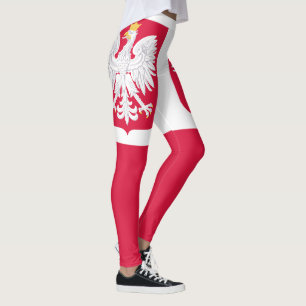 Poland Flag Leggings