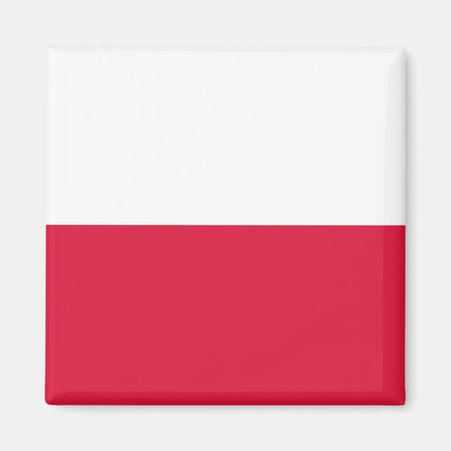Poland Flag Magnet (Front)