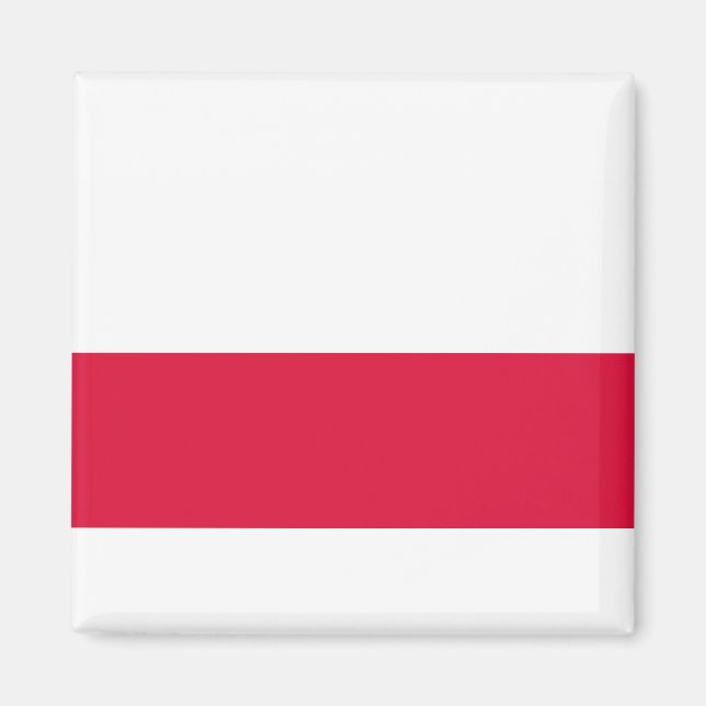 Poland Flag Magnet (Front)