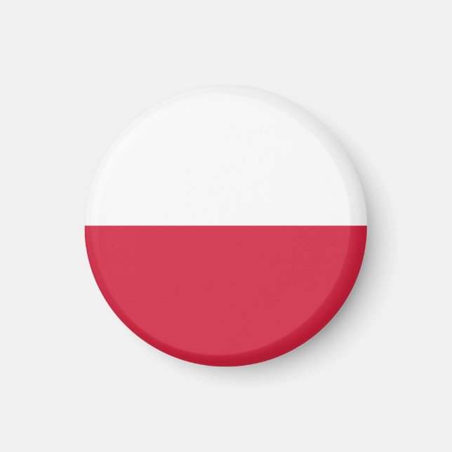 Poland Flag Magnet (Front)
