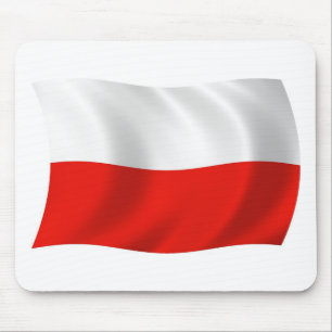 Poland Flag Mousepad