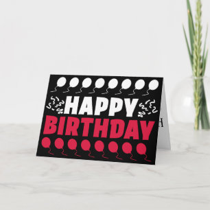 Poland Flag Patriotic Birthday Card