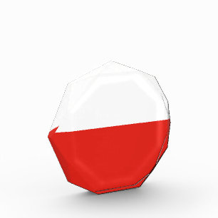 Poland flag photo block