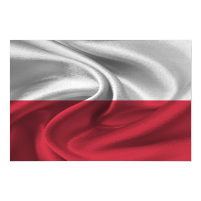 Poland Flag Photo Print (Front)