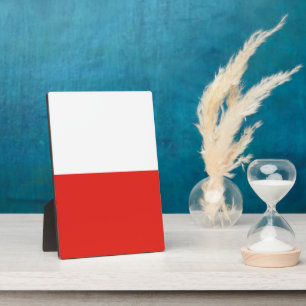 Poland flag plaque