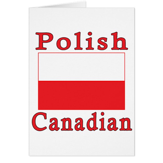 Poland Flag Polish Canadian (Front)
