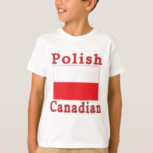Poland Flag Polish Canadian T-Shirt