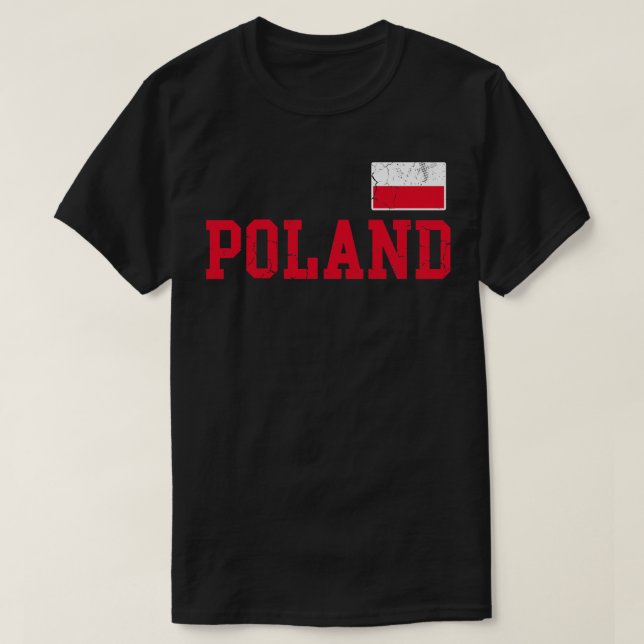 Poland Flag Polish Polska Family T-Shirt (Design Front)