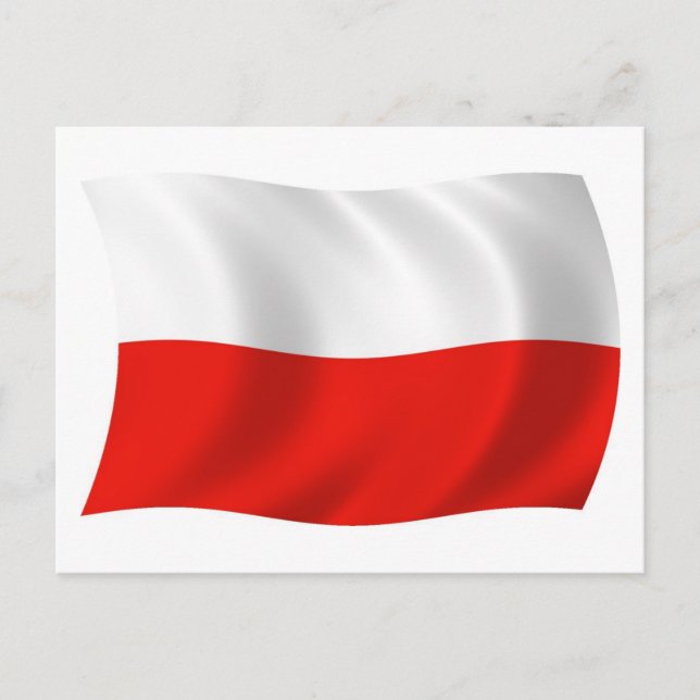 Poland Flag Postcard (Front)