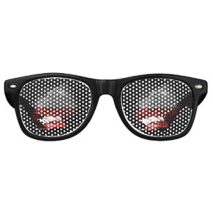 Poland flag retro sunglasses