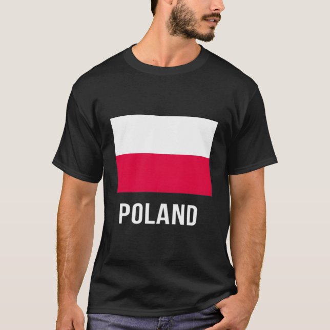 Poland Flag Shirt Polish (Front)