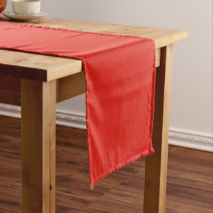 Poland flag short table runner