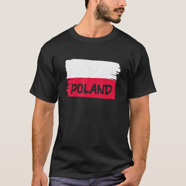 Poland Flag T-Shirt (Front)
