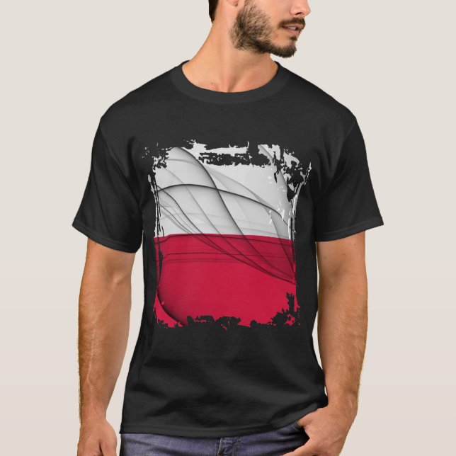 Poland Flag T-Shirt (Front)