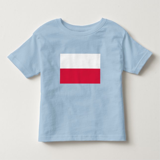 Poland Flag Toddler T-Shirt (Front)