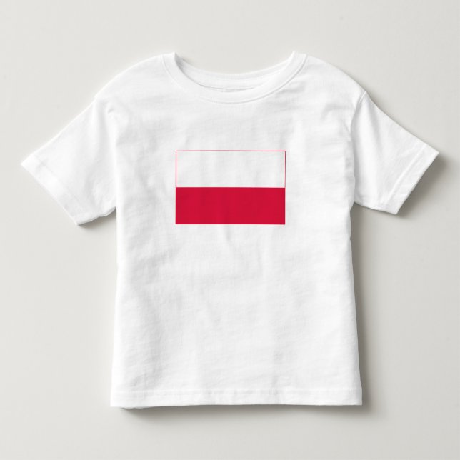 Poland Flag Toddler T-Shirt (Front)
