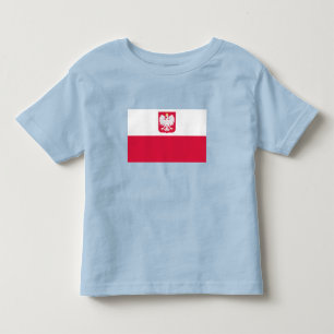 Poland Flag Toddler T-Shirt