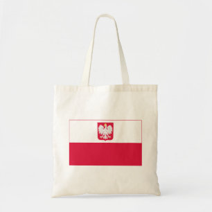 Poland Flag Tote Bag