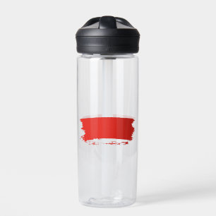 Poland flag water bottle
