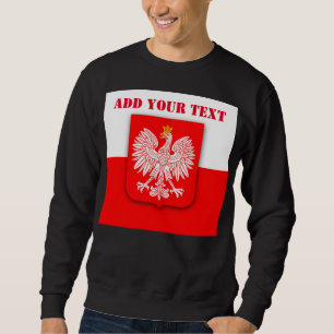 Poland Flag World Cup 2022 Football Soccer Polish  Sweatshirt
