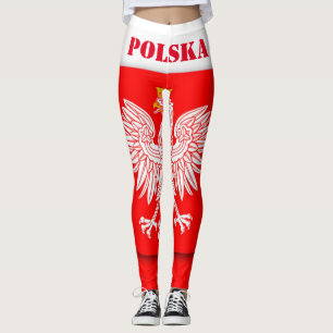 Poland Flag World Cup 2026 Football Soccer Polska Leggings