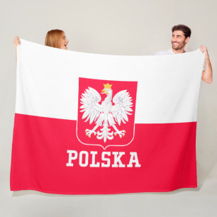 Poland Fleece Blanket