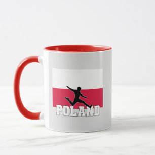 Poland Football Soccer National Team Mug
