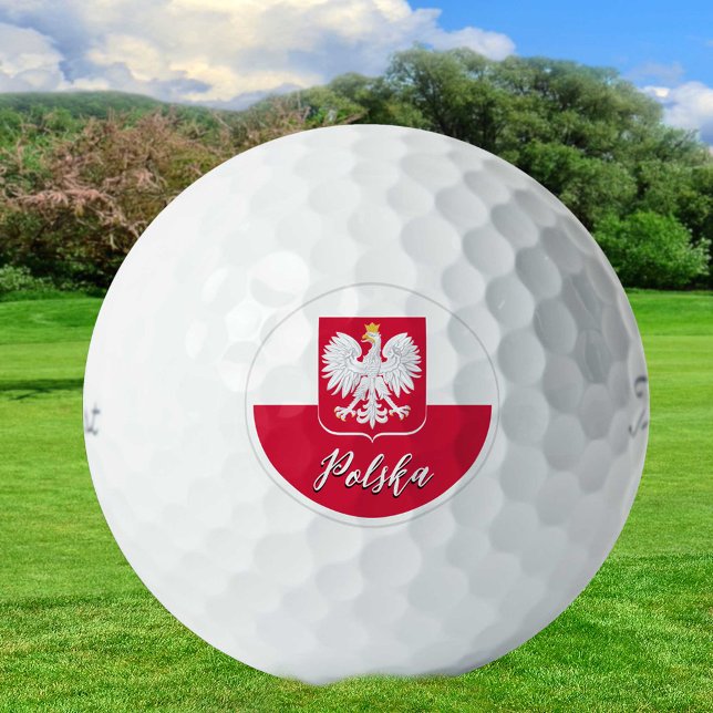 Poland Golf Balls, Polish Flag Golfers / Patriots Golf Balls (Creator Uploaded)