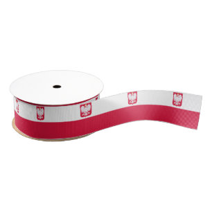 Poland Grosgrain Ribbon