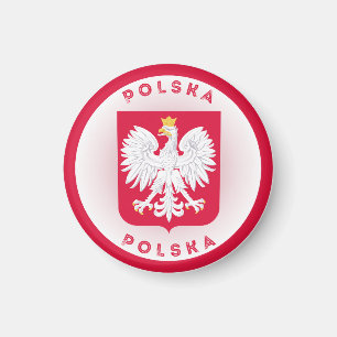 Poland Heritage Emblem Magnet