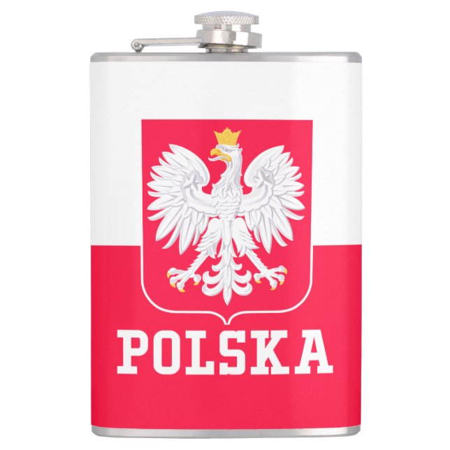 Poland Hip Flask (Front)