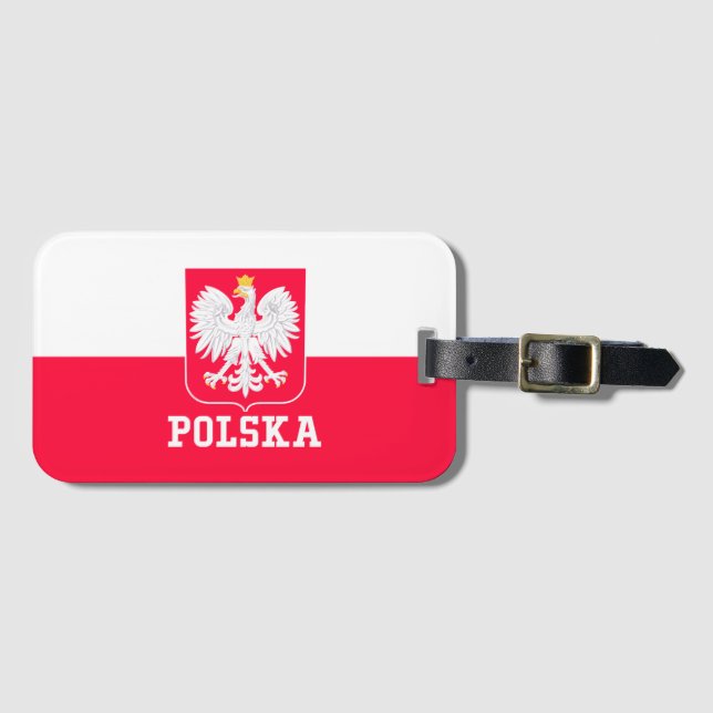 Poland Luggage Tag (Front Horizontal)