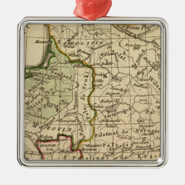 Poland Metal Tree Decoration (Front)