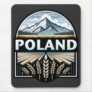 Poland Mouse Pad