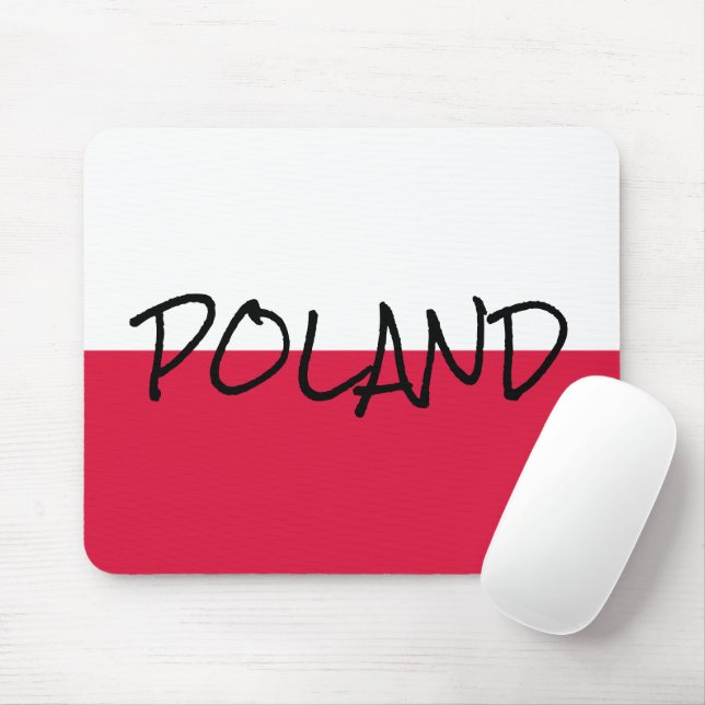 poland mouse pad (With Mouse)