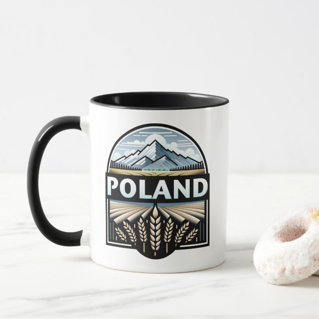 Poland Mug (With Donut)