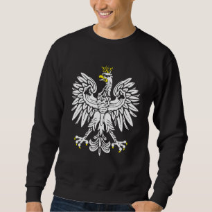 Poland National Eagle Red Pride Style Polish Eagle Sweatshirt