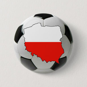 Poland national team 6 cm round badge