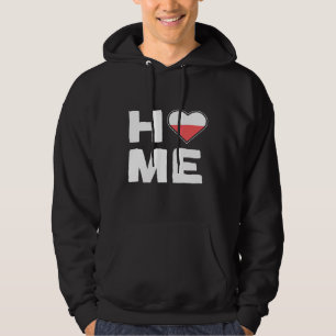 Poland Origin Flag Polish National Colours Hoodie