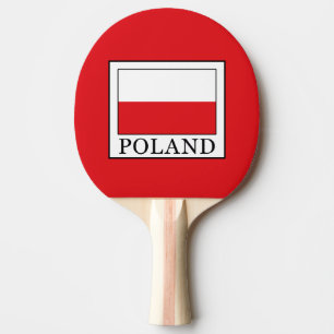 Poland Ping Pong Paddle