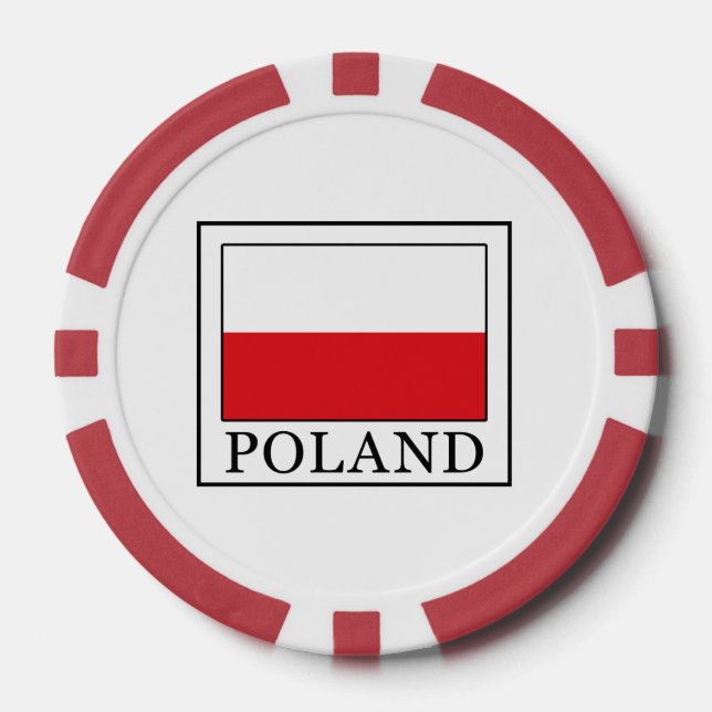 Poland Poker Chips (Front)